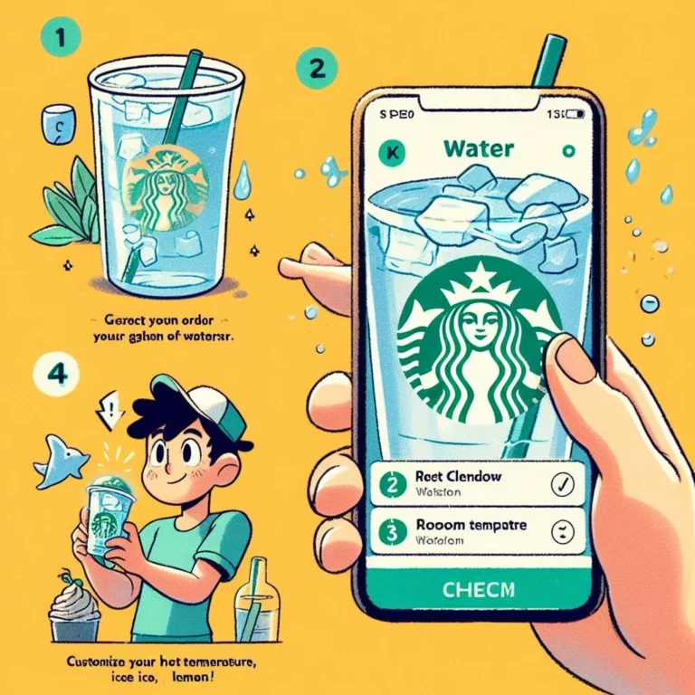 How to Order Water on the Starbucks App: A Comprehensive Guide