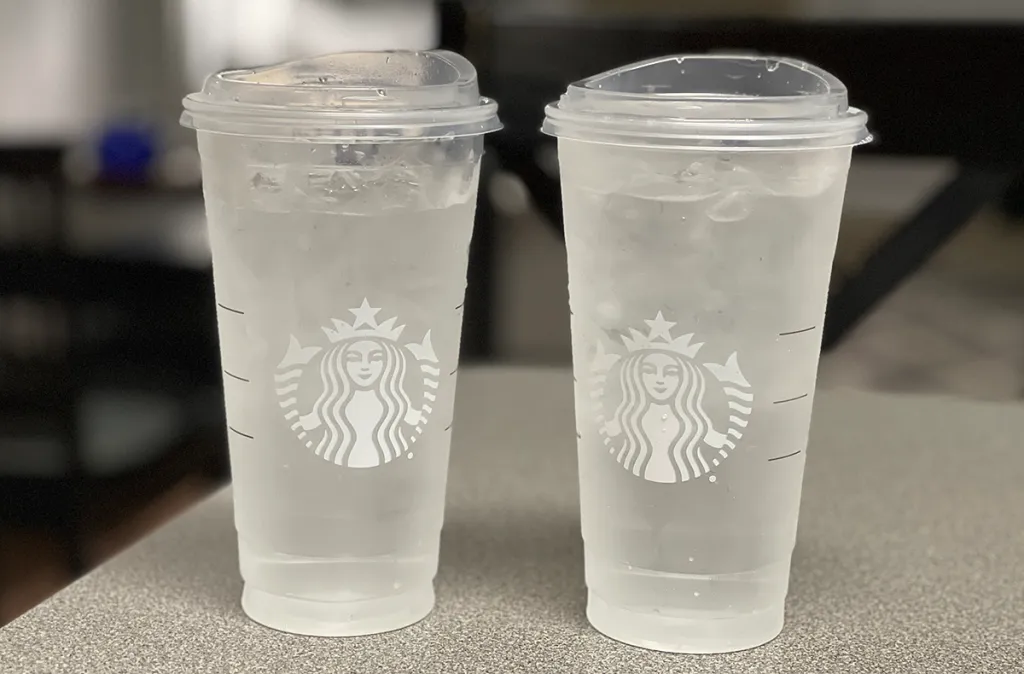  how to order starbucks water